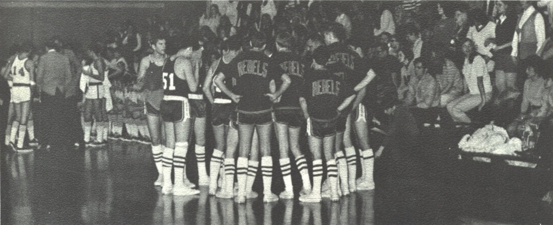 Rebels Huddle