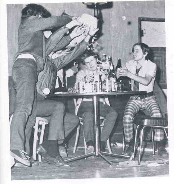 poker with Ron Relic and Seymour